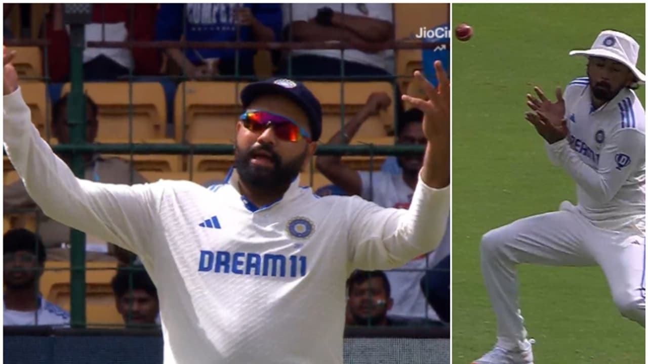 അനായാസ ക്യാച്ചിന് ശ്രമിക്കാതെ രാഹുല്; 'എന്താണ് കാണിക്കുന്നത്'? താരത്തോട് രോഹിത് വീഡിയോ അനായാസ ക്യാച്ചിന് ശ്രമിക്കാതെ രാഹുല്; 'എന്താണ് കാണിക്കുന്നത്'? താരത്തോട് രോഹിത് വീഡിയോ