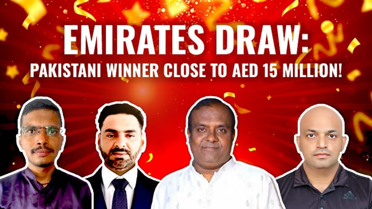 എമിറേറ്റ്സ് ഡ്രോ: ഒരക്കം അകലെ നഷ്ടം 15 മില്യൺ ദിർഹം; പോക്കറ്റിൽ ഒന്നര ലക്ഷം ദിർഹം! എമിറേറ്റ്സ് ഡ്രോ: ഒരക്കം അകലെ നഷ്ടം 15 മില്യൺ ദിർഹം; പോക്കറ്റിൽ ഒന്നര ലക്ഷം ദിർഹം!