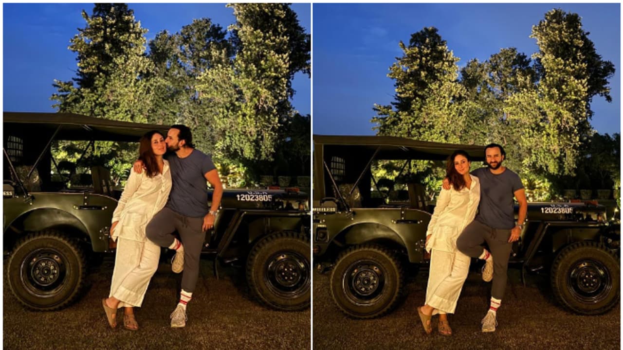 Kareena Kapoor, Saif Ali Khan celebrate marriage anniversary at Pataudi Palace [PHOTOS]