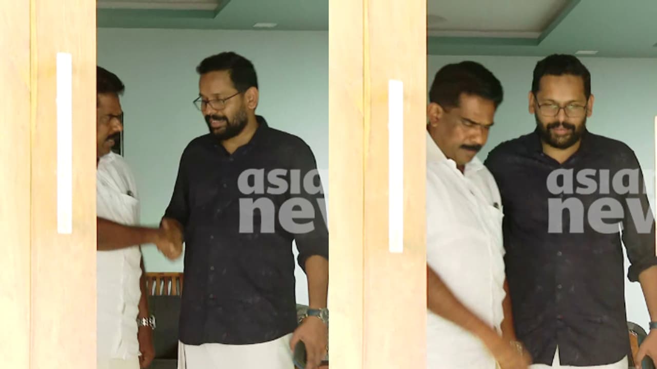 പാലക്കാട്ടെ എൽഡിഎഫ് സ്ഥാനാർത്ഥി സരിൻ തന്നെ, പാർട്ടി തീരുമാനം അറിയിച്ചു, നിധിൻ കണിച്ചേരി സരിന്‍റെ വീട്ടിലെത്തി