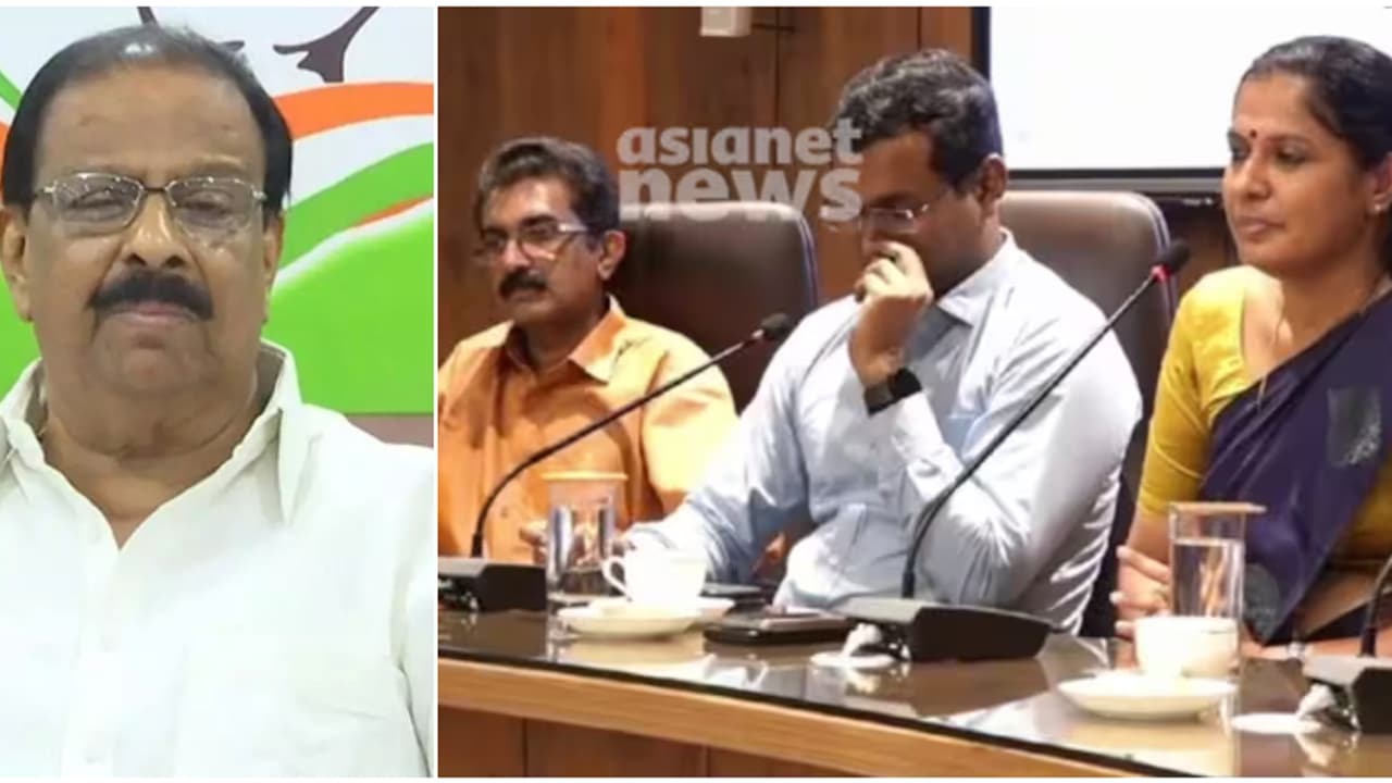 എഡിഎമ്മിനെ അധിക്ഷേപിക്കാന്‍ കളക്ടര്‍ സാഹചര്യം ഒരുക്കിയോ , അന്വേഷണത്തില്‍ വെള്ളം ചേര്‍ക്കരുതെന്ന് കെസുധാകരന്‍