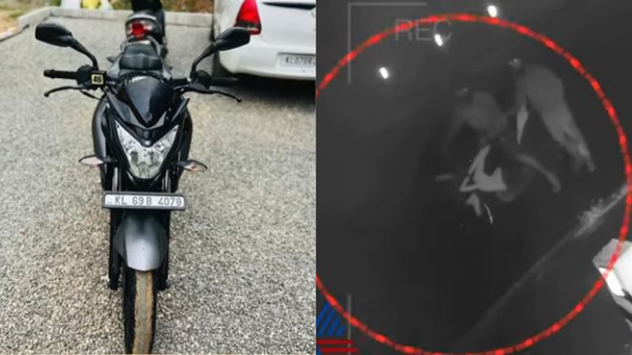 നമ്പർ പ്ലേറ്റില്ലാത്ത ബൈക്കിൽ യുവാക്കൾ, ഫോട്ടോ പിടിവള്ളിയായി, വാഹനമോഷ്ടാക്കളിലെ പ്രധാനി പിടിയിൽ
