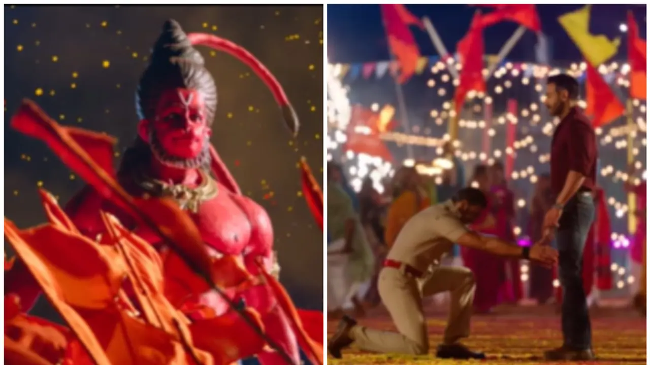 Singham Again's first song 'Jai Bajrangbali' OUT: Ajay Devgn, Ranveer Singh channel lord Ram and Hanuman