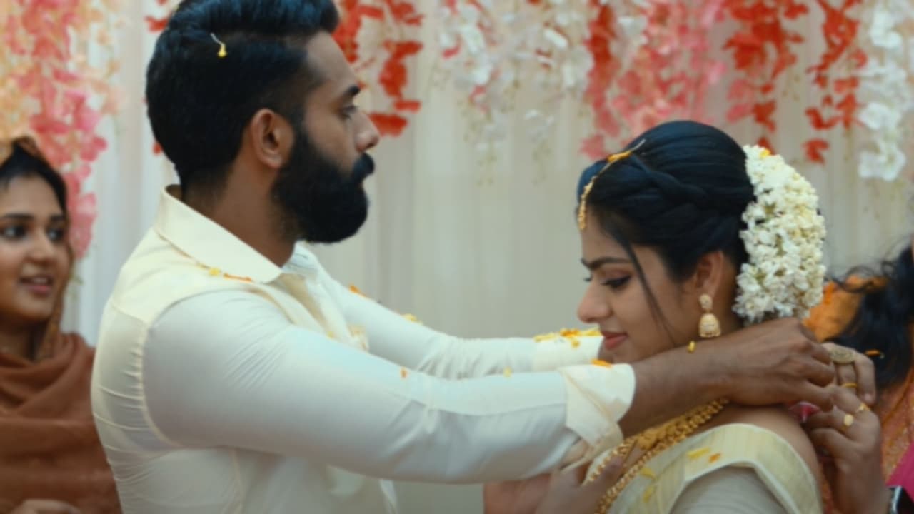 വിനീത് ശ്രീനിവാസനും സിത്താരയും ഒന്നിച്ചു, കിട്ടിയത് കലക്കൻ കല്യാണപ്പാട്ട്; 'അൻപോടു കൺമണി' ​ഗാനം