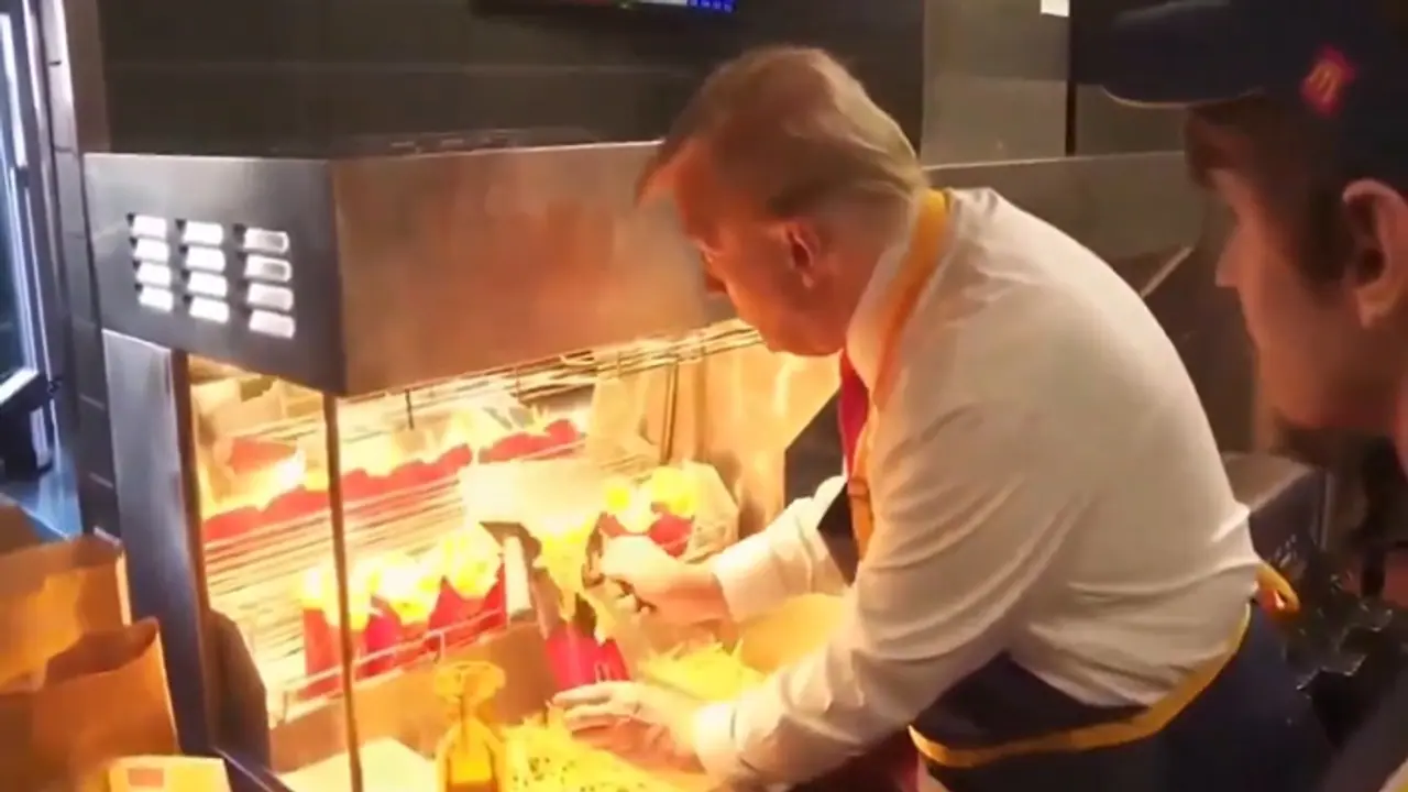 McDonald's says 'we're golden' amidst Donald Trump's visit controversy McDonald's says 'we're golden' amidst Donald Trump's visit controversy