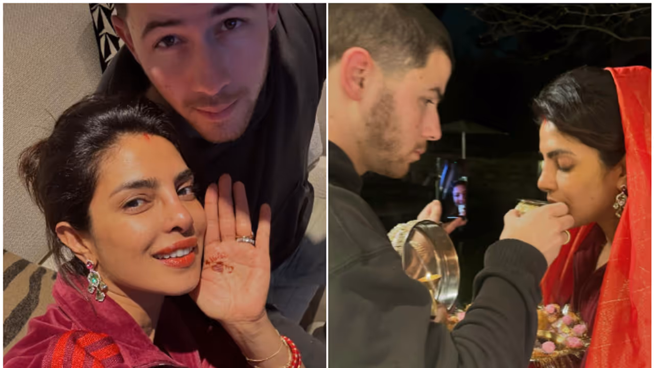 Karwa Chauth 2024: Priyanka Chopra fasts for Nick Jonas after safety scare; breaks fast in London Karwa Chauth 2024: Priyanka Chopra fasts for Nick Jonas after safety scare; breaks fast in London