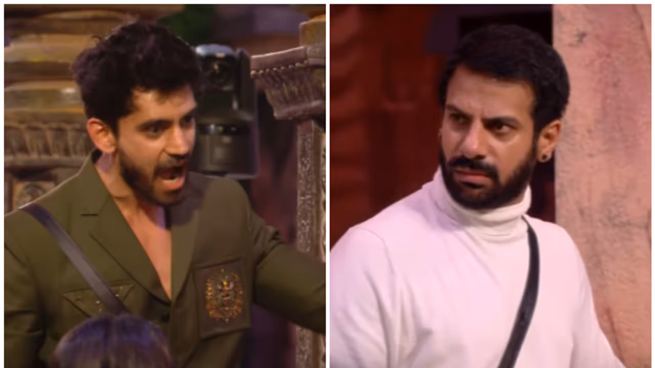 Bigg Boss 18: Avinash Mishra Karanveer Mehra engage in ugly fight; Avinash calls him 'Chomu, Takla Nalla' Bigg Boss 18: Avinash Mishra Karanveer Mehra engage in ugly fight; Avinash calls him 'Chomu, Takla Nalla'