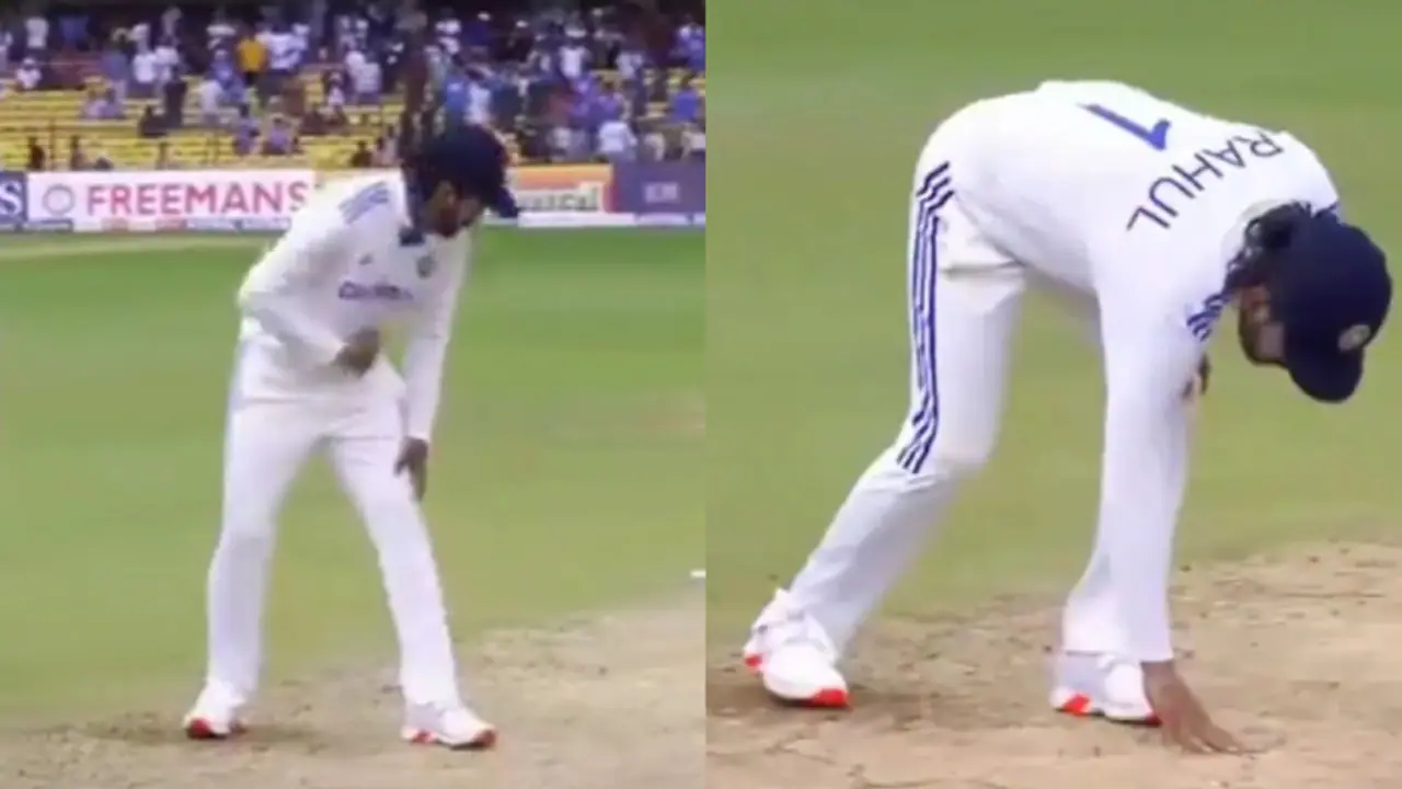 ಚಿನ್ನಸ್ವಾಮಿ ಸ್ಟೇಡಿಯಂನಲ್ಲಿ ಪಿಚ್‌ಗೆ ನಮಸ್ಕರಿಸಿದ ಕೆಎಲ್ ರಾಹುಲ್, ಟೆಸ್ಟ್ ಕ್ರಿಕೆಟ್‌ಗೆ ವಿದಾಯ?