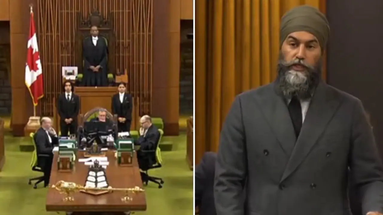 India Canada row: Jagmeet Singh's 'country first, party second' remarks sparks laughter in Parliament (WATCH)
