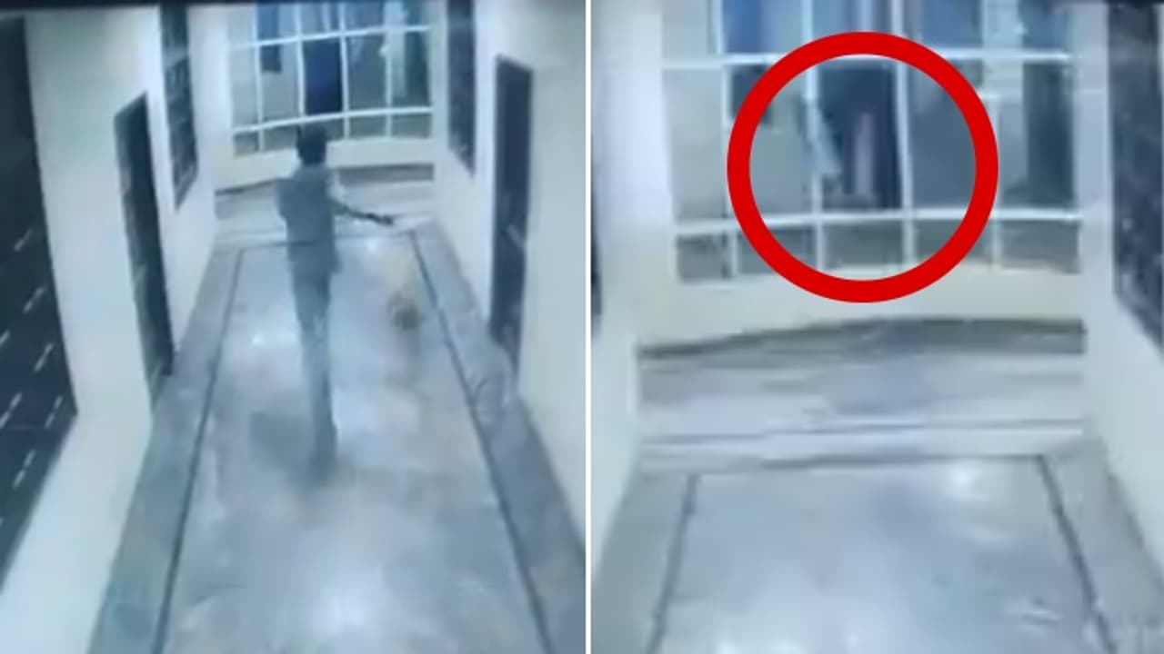 SHOCKING! Hyderabad man dies after he falls from hotel's 3rd floor while chasing a dog (WATCH)