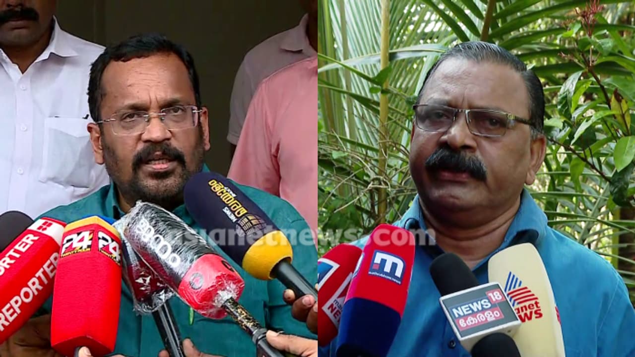 എഡിഎമ്മിനെതിരെ വ്യാജ പരാതി: പിന്നിൽ പ്രശാന്തെന്ന് മലയാലപ്പുഴ മോഹനൻ; ആരെയും സംരക്ഷിക്കില്ലെന്ന് മന്ത്രി എഡിഎമ്മിനെതിരെ വ്യാജ പരാതി: പിന്നിൽ പ്രശാന്തെന്ന് മലയാലപ്പുഴ മോഹനൻ; ആരെയും സംരക്ഷിക്കില്ലെന്ന് മന്ത്രി