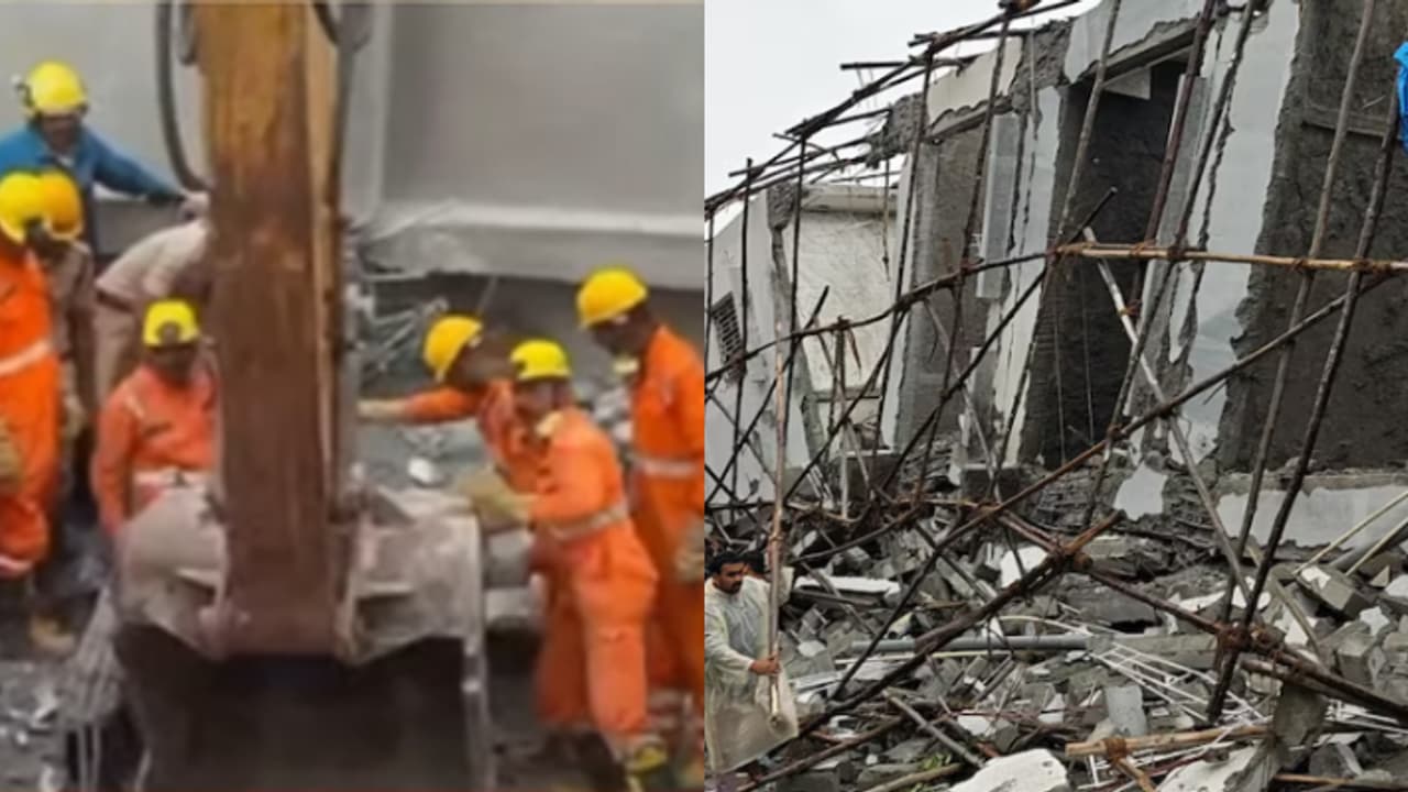 മരണത്തെ തോൽപ്പിച്ച് അയാസ്; തകർന്ന് വീണ കെട്ടിടത്തിനുള്ളിലെ തൂണുകൾ വെട്ടിപ്പൊളിച്ച് തൊഴിലാളിയെ പുറത്തെടുത്തു മരണത്തെ തോൽപ്പിച്ച് അയാസ്; തകർന്ന് വീണ കെട്ടിടത്തിനുള്ളിലെ തൂണുകൾ വെട്ടിപ്പൊളിച്ച് തൊഴിലാളിയെ പുറത്തെടുത്തു