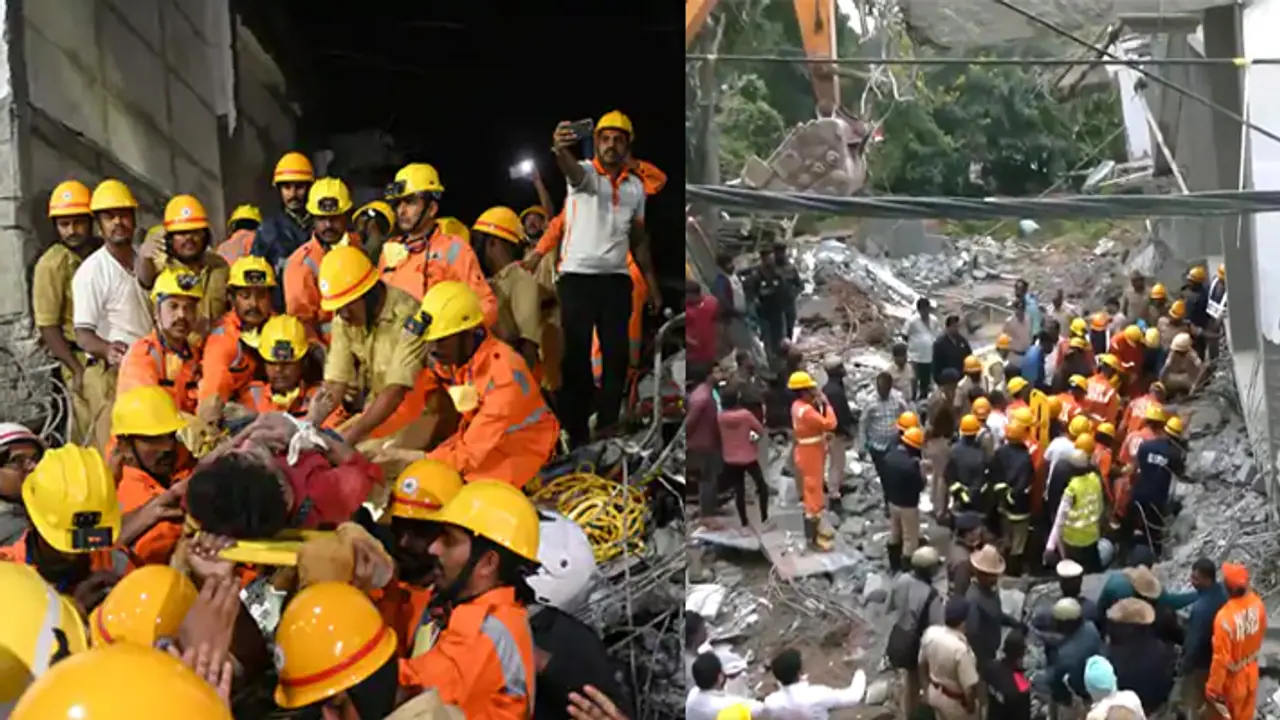 Bengaluru Building Collapsed