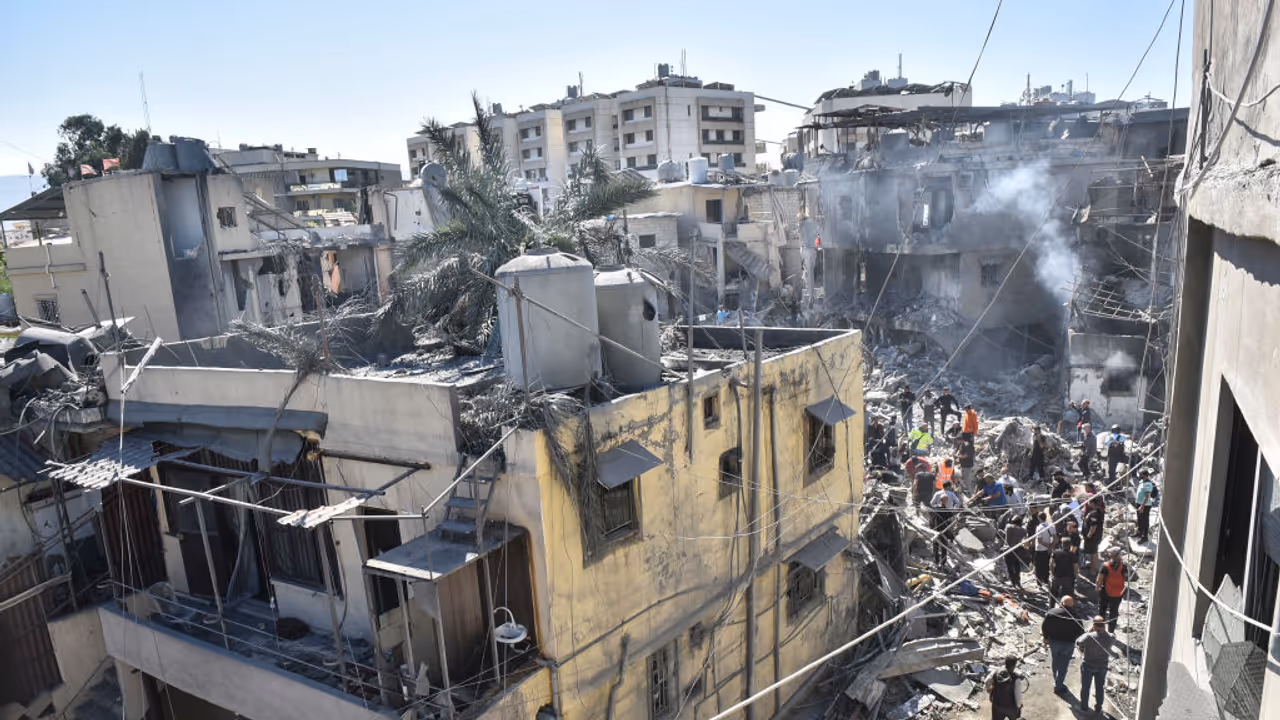 Caught on camera: Israeli missile strike reduces Beirut building to rubble in seconds; WATCH chilling video