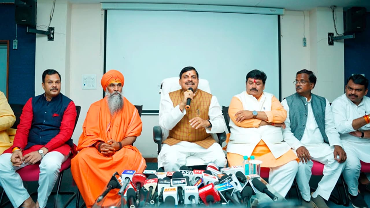 Mohan Yadav interacted with journalists in Ujjain regarding Simhastha 2028 Mohan Yadav interacted with journalists in Ujjain regarding Simhastha 2028
