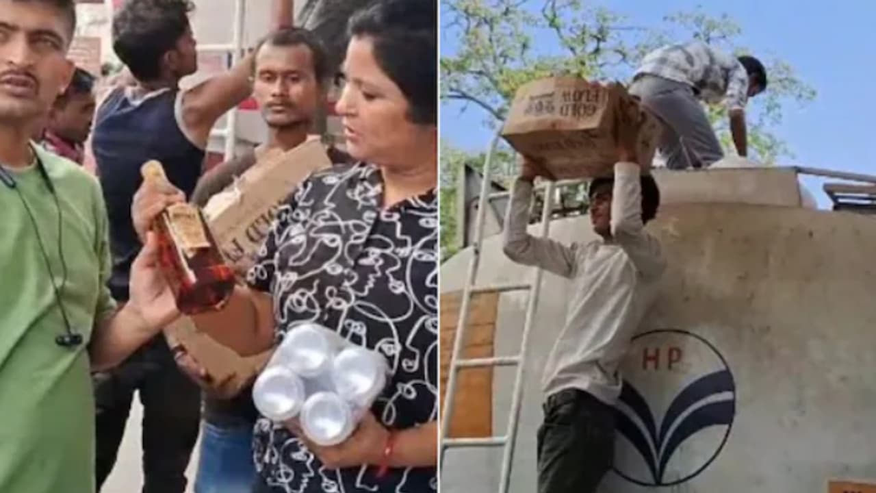 എച്ച്പിയുടെ എണ്ണ ടാങ്കറിൽ മദ്യക്കടത്ത്, പിടികൂടിയത് 200ഓളം ബിയർ ക്രേറ്റുകൾ, സംഭവം ബിഹാറിൽ എച്ച്പിയുടെ എണ്ണ ടാങ്കറിൽ മദ്യക്കടത്ത്, പിടികൂടിയത് 200ഓളം ബിയർ ക്രേറ്റുകൾ, സംഭവം ബിഹാറിൽ