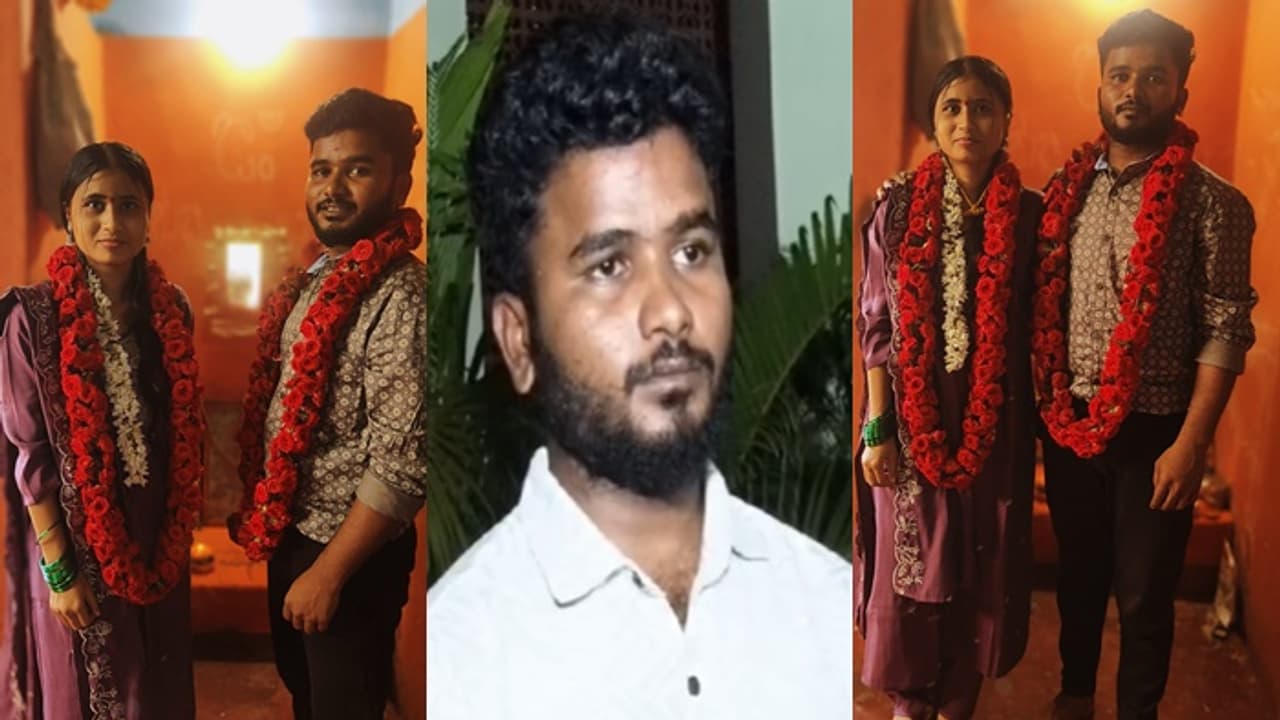 'ನನ್ನ ಹೆಂಡ್ತಿನ ಕಳಿಸಿಕೊಡಿ..' ತಂಜೀಮ್ ಭಾನುಗಾಗಿ ಪೊಲೀಸ್ ಸ್ಟೇಷನ್ನಲ್ಲಿ ಧರಣಿ ಕುಳಿತ ಪತಿ ಪ್ರದೀಪ್! 'ನನ್ನ ಹೆಂಡ್ತಿನ ಕಳಿಸಿಕೊಡಿ..' ತಂಜೀಮ್ ಭಾನುಗಾಗಿ ಪೊಲೀಸ್ ಸ್ಟೇಷನ್ನಲ್ಲಿ ಧರಣಿ ಕುಳಿತ ಪತಿ ಪ್ರದೀಪ್!