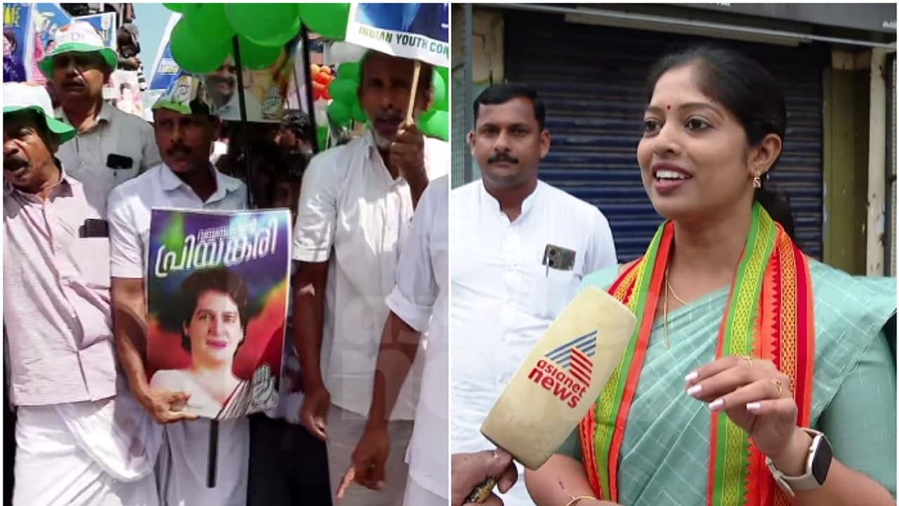 യുഡിഎഫ് റോഡ് ഷോ: പരിഹാസവുമായി നവ്യ ഹരിദാസ്, 'പലരെയും എത്തിച്ചത് ടൂറിസ്റ്റ് കേന്ദ്രങ്ങൾ കാണിക്കാമെന്ന് പറഞ്ഞ്'