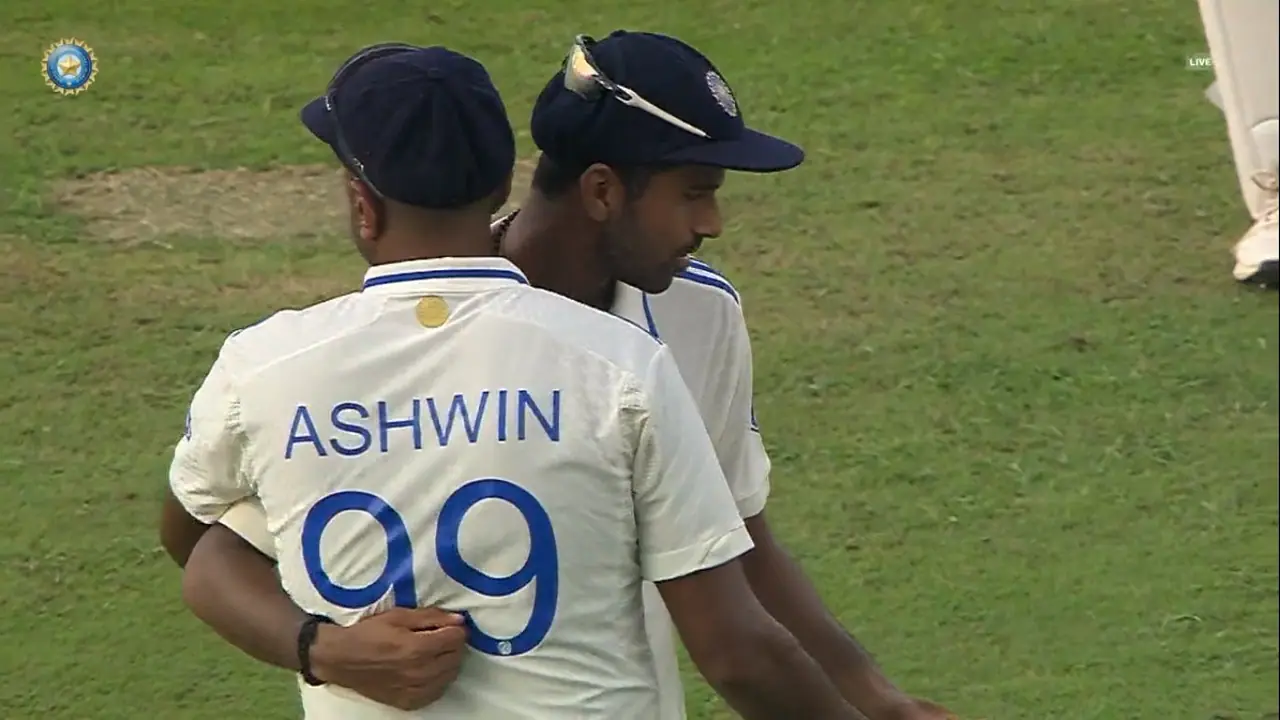 'துப்பாக்கியை பிடிங்க வாஷி'; விஜய் பாணியில் வாஷிங்டன் சுந்தரிடம் சொன்ன அஸ்வின்; அடுத்த ஆஷ் அண்ணா ரெடி! 'துப்பாக்கியை பிடிங்க வாஷி'; விஜய் பாணியில் வாஷிங்டன் சுந்தரிடம் சொன்ன அஸ்வின்; அடுத்த ஆஷ் அண்ணா ரெடி!