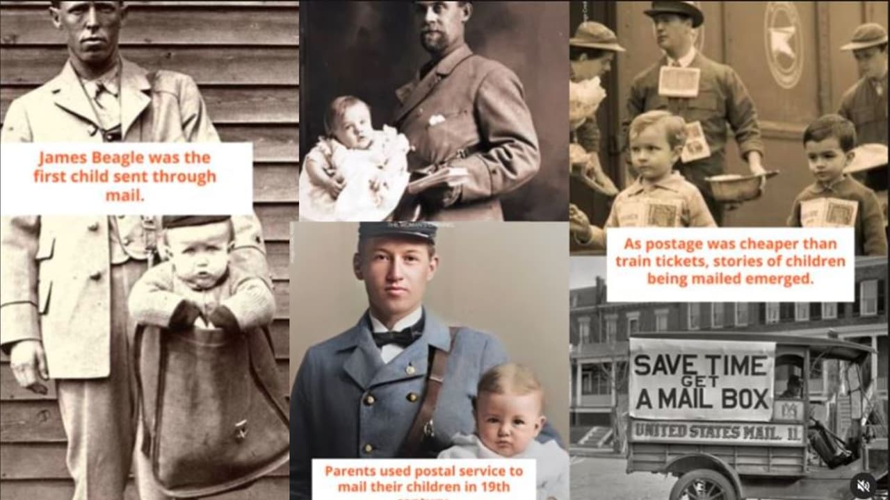 ಅಜ್ಜಿ ಮನೆಗೆ ಪುಟ್ಟ ಮಕ್ಕಳನ್ನು ಪೋಸ್ಟ್ನಲ್ಲಿ ಕಳುಹಿಸುವ ಕಾಲವೊಂದಿತ್ತು ಗೊತ್ತ? ಅಜ್ಜಿ ಮನೆಗೆ ಪುಟ್ಟ ಮಕ್ಕಳನ್ನು ಪೋಸ್ಟ್ನಲ್ಲಿ ಕಳುಹಿಸುವ ಕಾಲವೊಂದಿತ್ತು ಗೊತ್ತ?