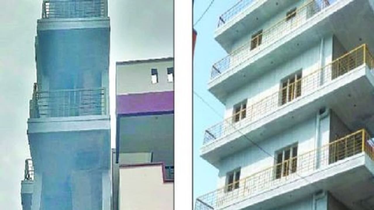 ಬೆಂಗಳೂರು: 10X25 ಸೈಟಲ್ಲಿ ಕಟ್ಟಿದ 5 ಅಂತಸ್ತಿನ ಕಟ್ಟಡದಲ್ಲಿ ಬಿರುಕು!