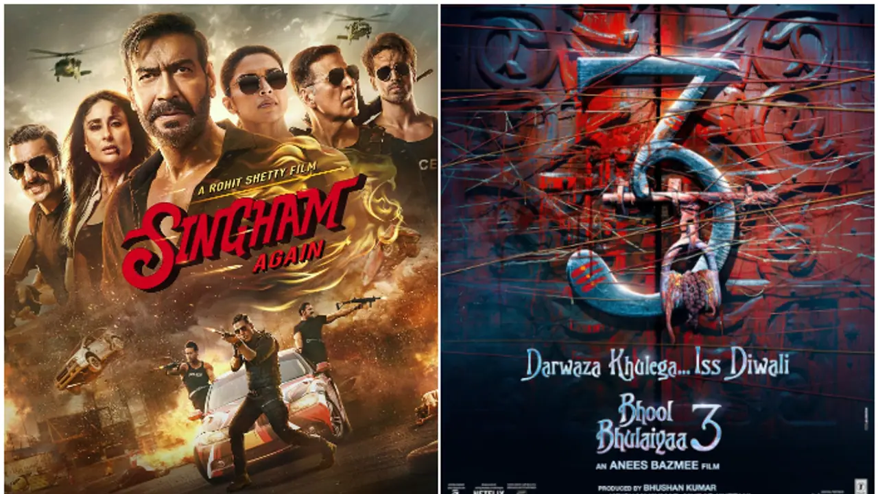 Singham Again vs Bhool Bhulaiyaa 3: T series calls for equal screen allocation amid clash Singham Again vs Bhool Bhulaiyaa 3: T series calls for equal screen allocation amid clash