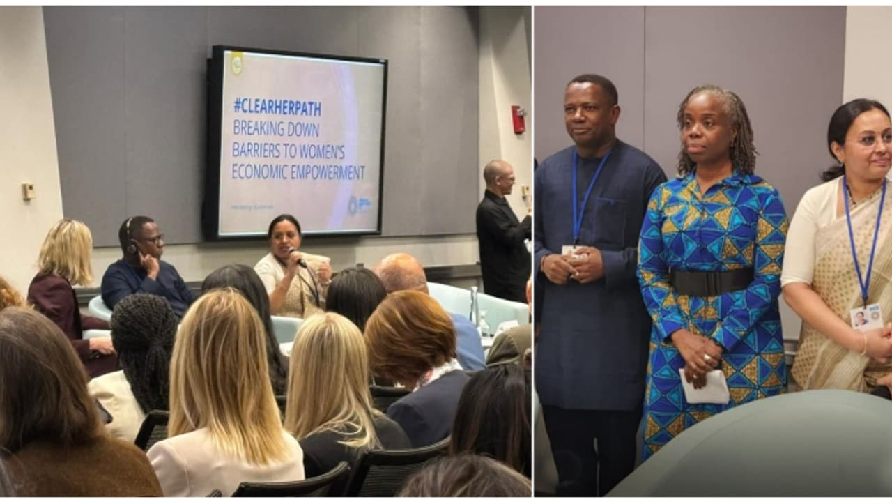 സ്ത്രീകള്‍ നേരിടുന്ന പ്രശ്‌നങ്ങളിൽ ചര്‍ച്ച; ലോക ബാങ്കിന്റെ വാർഷിക യോ​ഗങ്ങളിൽ പങ്കെടുത്ത് മന്ത്രി വീണാ ജോർജ് 