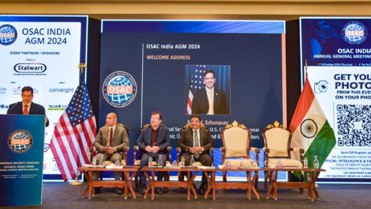 പൊതു സ്വകാര്യമേഖല സുരക്ഷാ സഹകരണം പരിപോഷിപ്പിക്കാൻ 'ഒസാക്' വാർഷിക സമ്മേളനം ചെന്നൈയിൽ നടന്നു