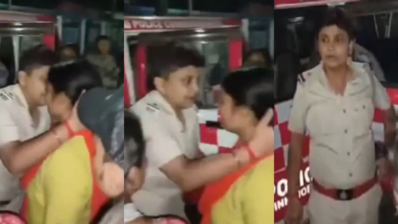പട്രോളിങ്ങിനിടെ വനിത എഎസ്ഐ യുവതിയെ കടന്നുപിടിച്ചു, ബലമായി ചുംബിച്ചു; വീഡിയോ വൈറലായതോടെ സസ്പെൻഷൻ