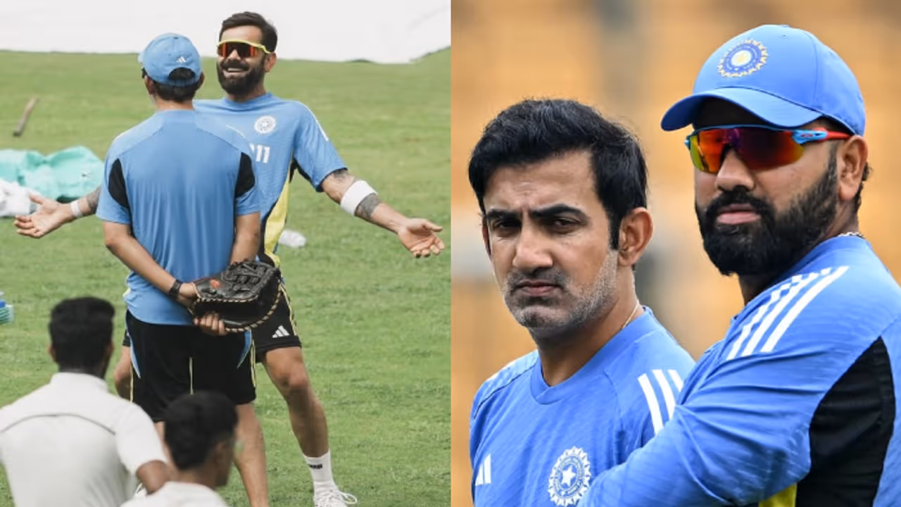 രോഹിത്തിനും കോലിക്കും ഇനി പ്രത്യേക പരിഗണനയില്ല, നിലപാട് കടുപ്പിച്ച് ഗംഭീർ; നിർബന്ധമായും പരിശീലനത്തിനെത്തണം രോഹിത്തിനും കോലിക്കും ഇനി പ്രത്യേക പരിഗണനയില്ല, നിലപാട് കടുപ്പിച്ച് ഗംഭീർ; നിർബന്ധമായും പരിശീലനത്തിനെത്തണം