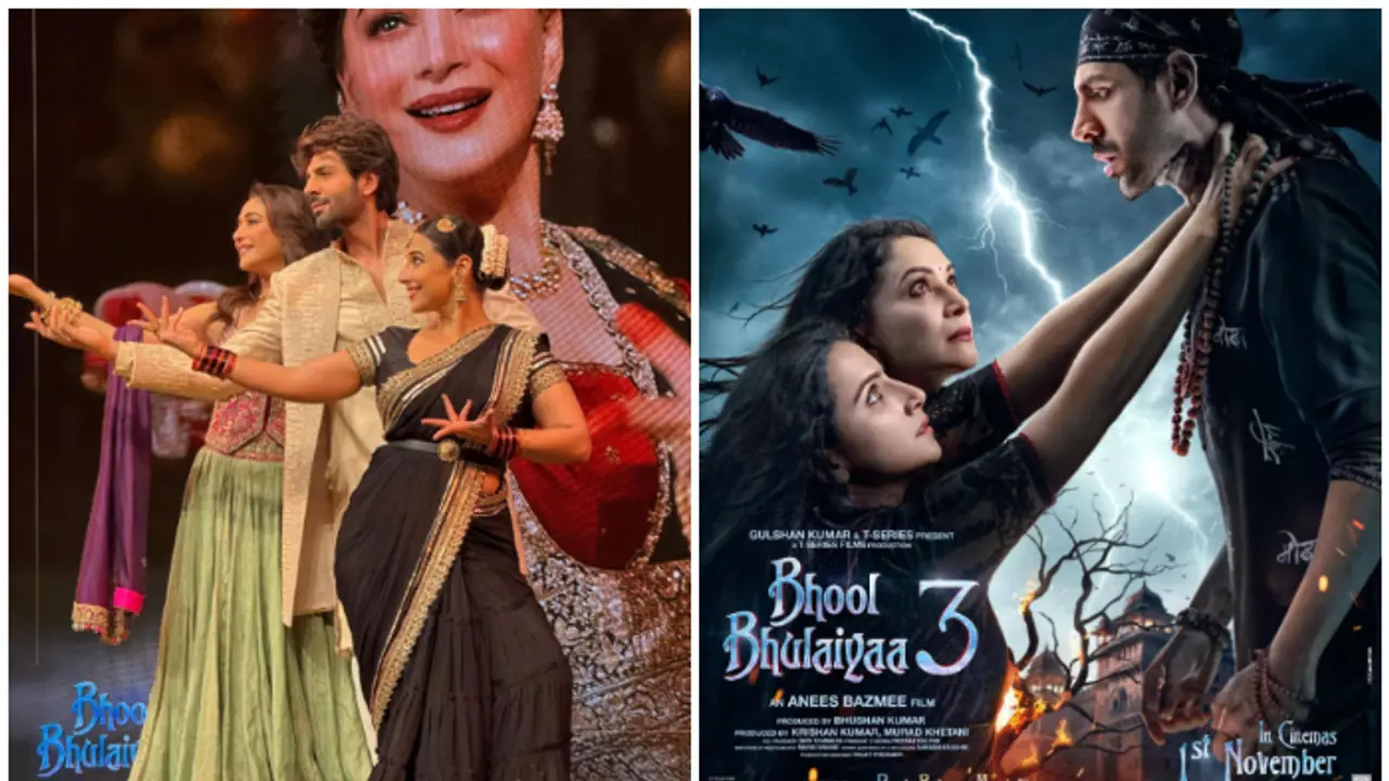 Vidya Balan reveals a 'Mystery girl' in Kartik Aaryan's life while shooting Bhool Bhulaiyaa 3 