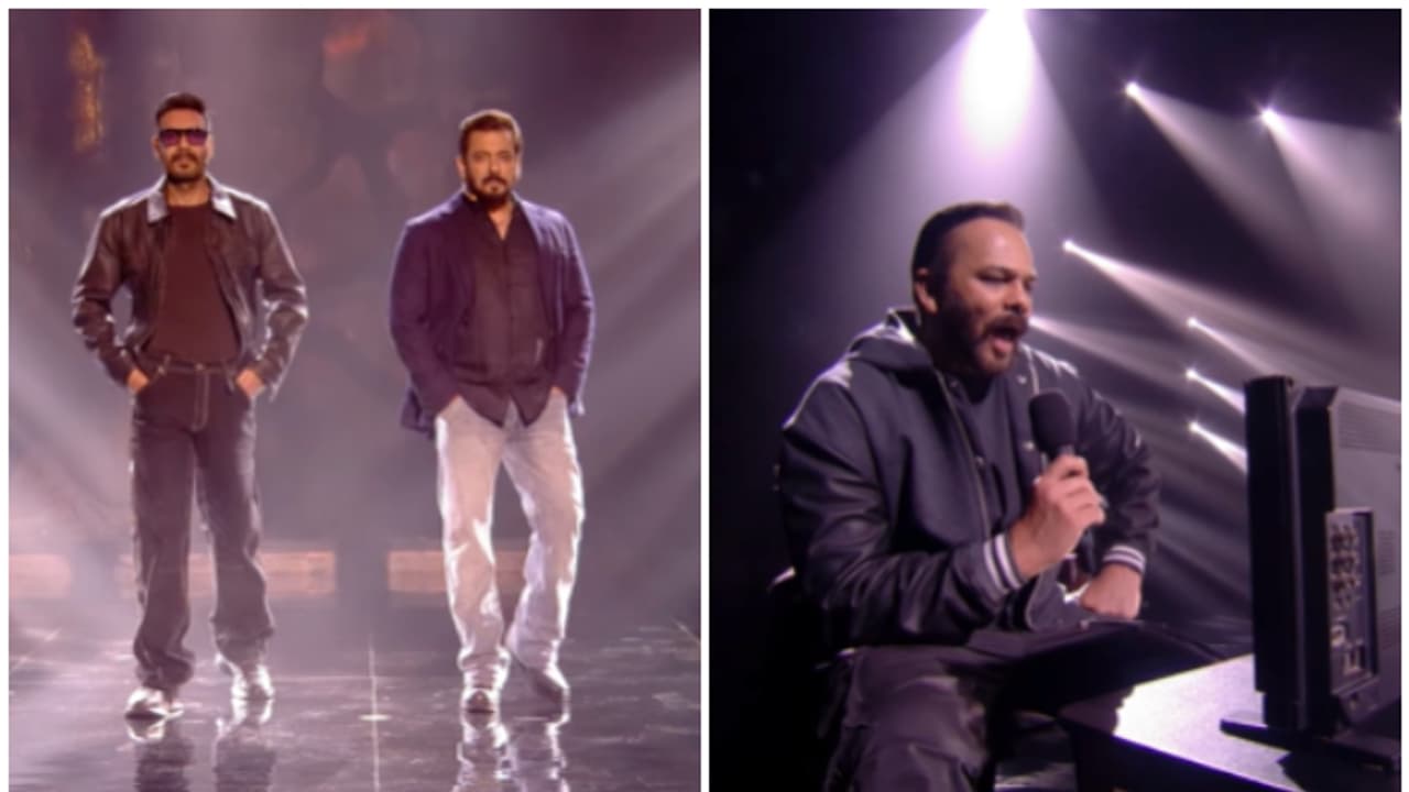 Bigg Boss 18: Salman Khan welcomes Ajay Devgn, Rohit Shetty on Weekend Ka Vaar [WATCH]