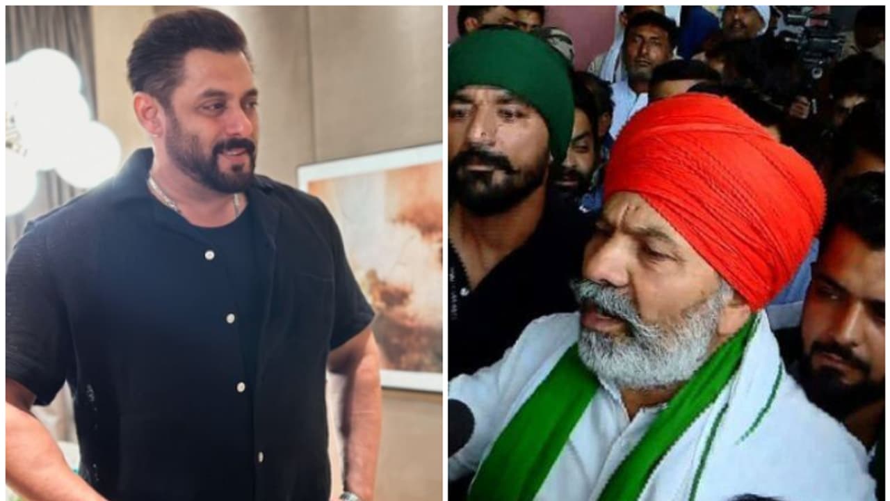 Rakesh Tikait advises Salman Khan to apologise to Bishnoi community, says: 'Pata nahi kab..' Rakesh Tikait advises Salman Khan to apologise to Bishnoi community, says: 'Pata nahi kab..'