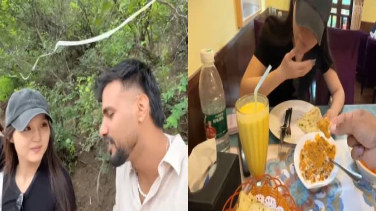 ഇന്ത്യയിലെ ഭക്ഷണം 'അഴുക്ക് ഭക്ഷണ'മെന്ന് യുവതി, ലഞ്ച് വാങ്ങിക്കൊടുത്ത് അടിപൊളിയെന്ന് പറയിപ്പിച്ച് യൂട്യൂബര് ഇന്ത്യയിലെ ഭക്ഷണം 'അഴുക്ക് ഭക്ഷണ'മെന്ന് യുവതി, ലഞ്ച് വാങ്ങിക്കൊടുത്ത് അടിപൊളിയെന്ന് പറയിപ്പിച്ച് യൂട്യൂബര്