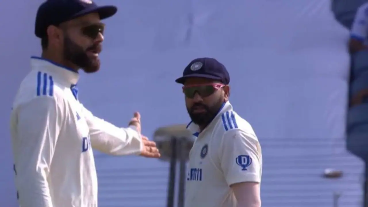 രോഹിത്തിനെ തള്ളി, കമ്മിന്സിനൊപ്പം കോലി! ചാനല് 7 പോസ്റ്ററിനെതിരെ ആരാധകര് രോഹിത്തിനെ തള്ളി, കമ്മിന്സിനൊപ്പം കോലി! ചാനല് 7 പോസ്റ്ററിനെതിരെ ആരാധകര്