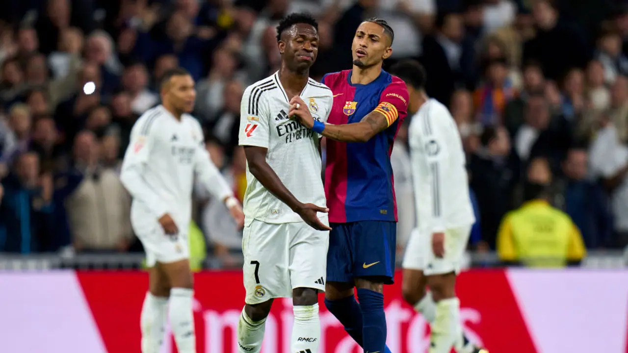 El Clasico: Real Madrid's Vinicius condemns racist abuse targeted at Barcelona stars, says 'punish the guilty' El Clasico: Real Madrid's Vinicius condemns racist abuse targeted at Barcelona stars, says 'punish the guilty'