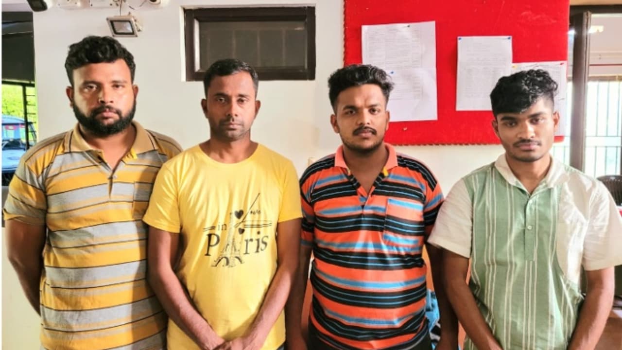 ഷെയർ ട്രേഡിങ് കമ്പനിയിൽ പണം നിക്ഷേപിച്ച് ലാഭമുണ്ടാക്കാമെന്ന് വിശ്വസിപ്പിച്ച് തട്ടിപ്പ്; നാല് യുവാക്കൾ പിടിയിൽ