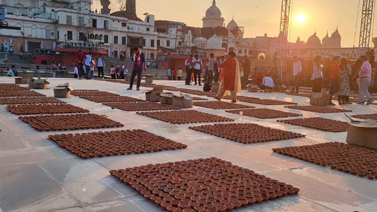 Deepotsav 2024: 1.25 lakh Cow dung Diyas to illuminate Ayodhya