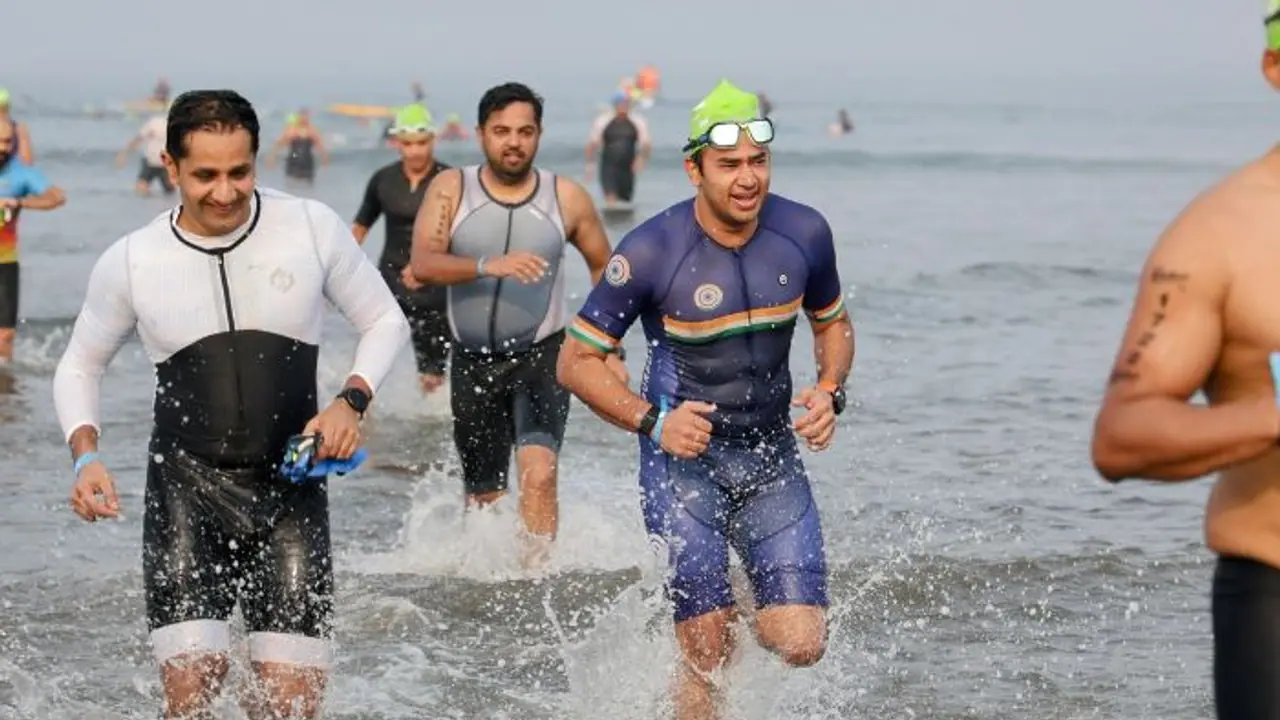 MP Tejasvi Surya completes Ironman challenge: PM Modi, other BJP leaders applaud feat (WATCH) MP Tejasvi Surya completes Ironman challenge: PM Modi, other BJP leaders applaud feat (WATCH)