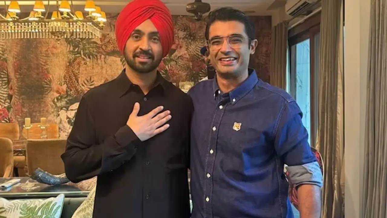 Dil Luminati India tour 2024: Diljit Dosanjh meets BJP leader Jaiveer Shergill 
