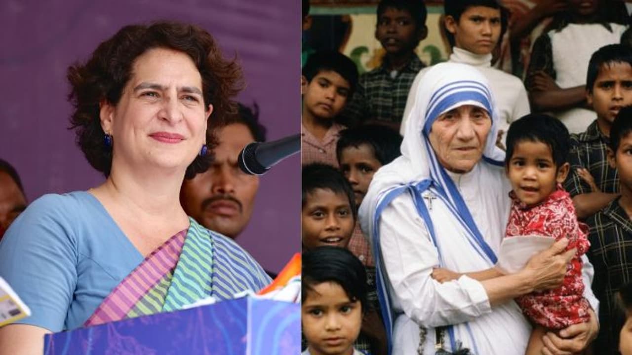 "ಅಂದು ಮದರ್ ತೆರೇಸಾ ನಮ್ಮ ಮನೆಗೆ ಬಂದಾಗ" ವಯನಾಡಿನಲ್ಲಿ ಹೃದಯಸ್ಪರ್ಶಿ ಕಥೆ ಹೇಳಿದ ಪ್ರಿಯಾಂಕಾ ಗಾಂಧಿ "ಅಂದು ಮದರ್ ತೆರೇಸಾ ನಮ್ಮ ಮನೆಗೆ ಬಂದಾಗ" ವಯನಾಡಿನಲ್ಲಿ ಹೃದಯಸ್ಪರ್ಶಿ ಕಥೆ ಹೇಳಿದ ಪ್ರಿಯಾಂಕಾ ಗಾಂಧಿ