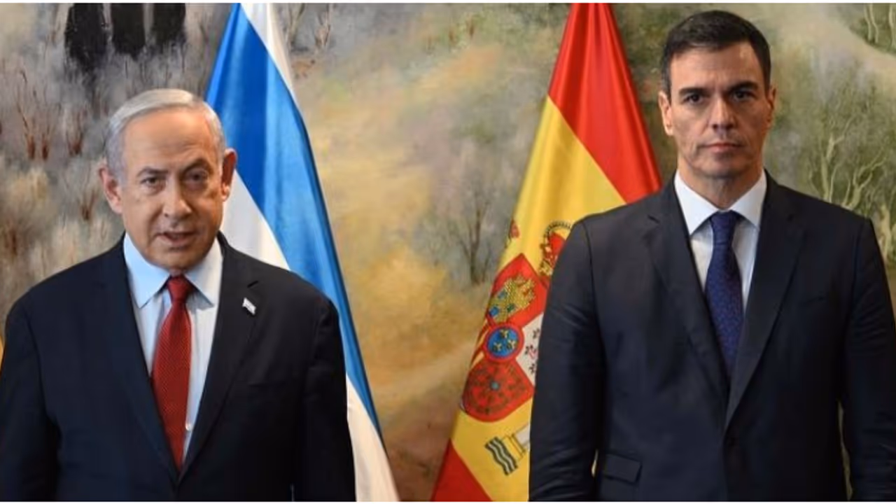 ഇസ്രയേലിന് കനത്ത തിരിച്ചടിയായി സ്പാനിഷ് സർക്കാരിന്റെ പുതിയ തീരുമാനം, 'ആയുധക്കരാർ നിർത്തലാക്കി' ഇസ്രയേലിന് കനത്ത തിരിച്ചടിയായി സ്പാനിഷ് സർക്കാരിന്റെ പുതിയ തീരുമാനം, 'ആയുധക്കരാർ നിർത്തലാക്കി'