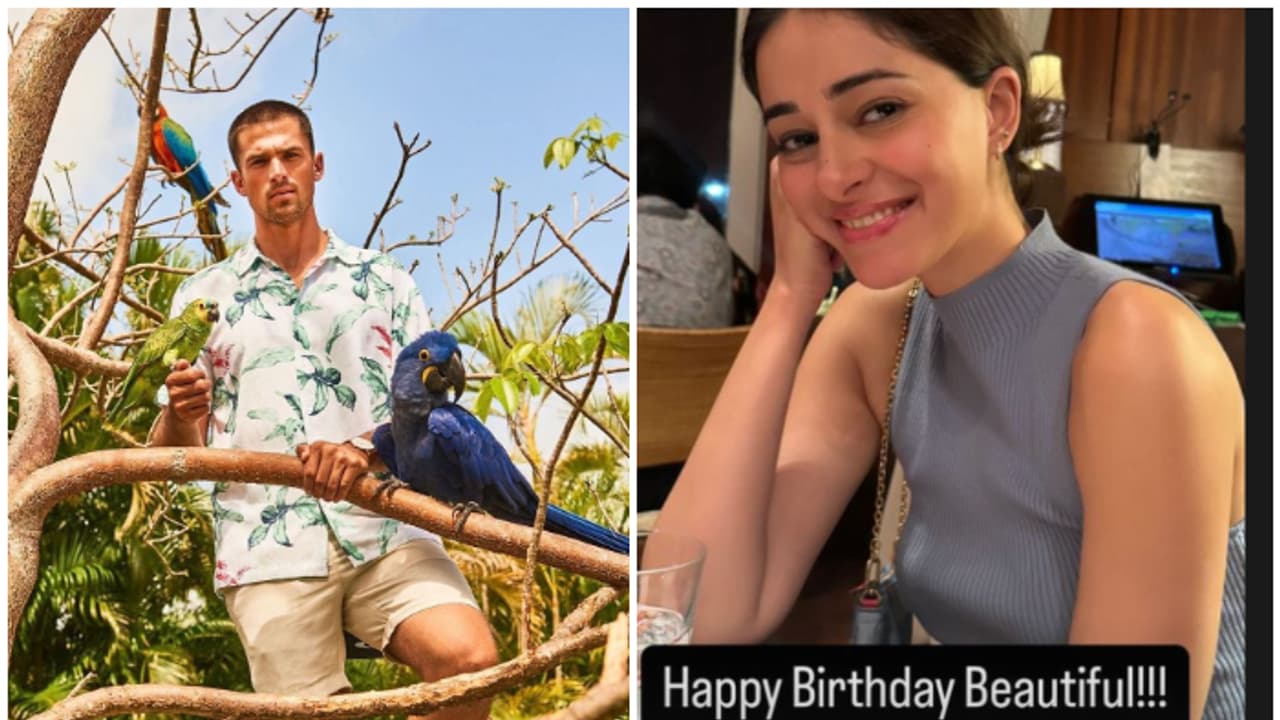 'I love you...', Walker Blanco wishes Ananya Panday amid dating speculation