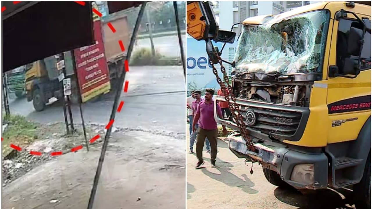 കാക്കനാട് ബസും ടോറസ് ലോറിയും കൂട്ടിയിടിച്ച് അപകടം; ബസ് യാത്രക്കാരിക്ക് ദാരുണാന്ത്യം കാക്കനാട് ബസും ടോറസ് ലോറിയും കൂട്ടിയിടിച്ച് അപകടം; ബസ് യാത്രക്കാരിക്ക് ദാരുണാന്ത്യം