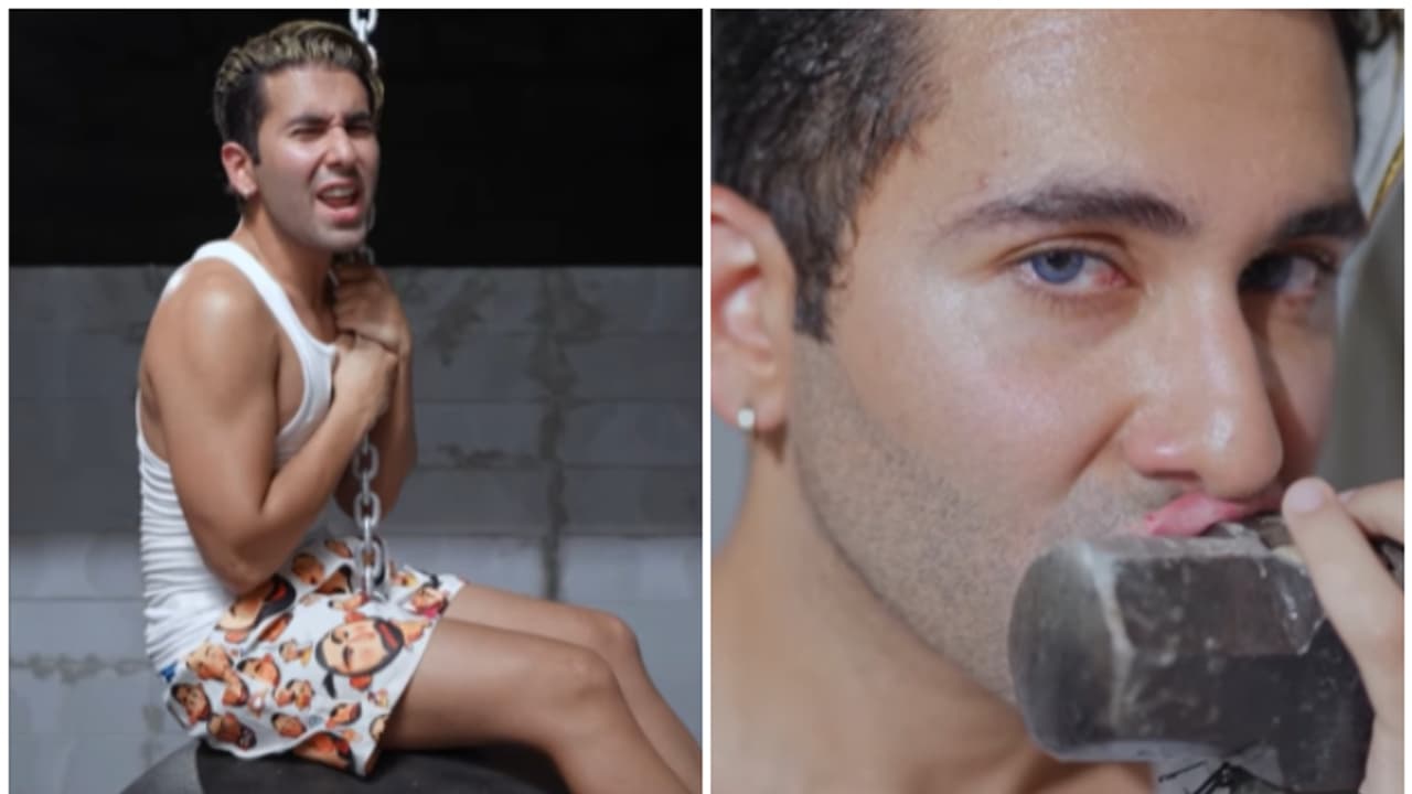 Orry recreates Miley Cyrus' Wrecking Ball music video, but there is a twist [WATCH] 