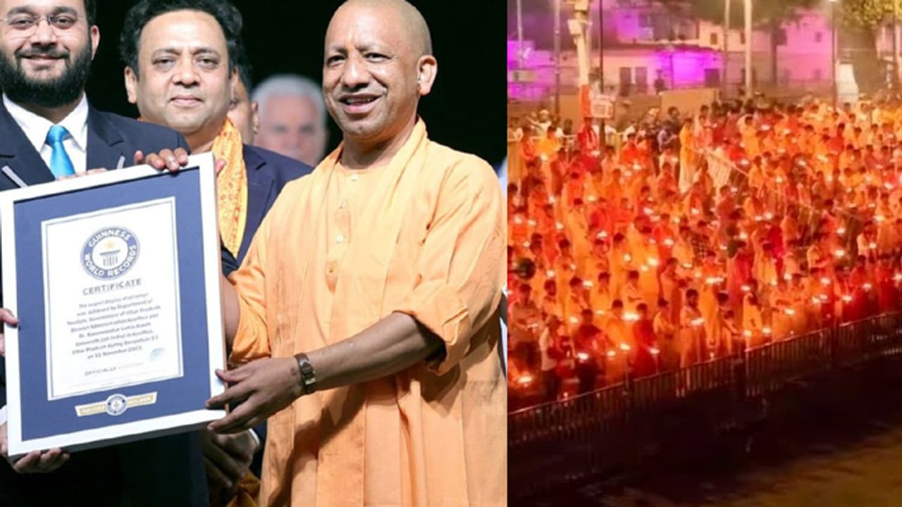  Saryu Aarti: அயோத்தியில் 1121 வேதாச்சாரியர்கள் ஒன்றாக சரயு ஆரத்தி எடுத்து கின்னஸ் சாதனை!