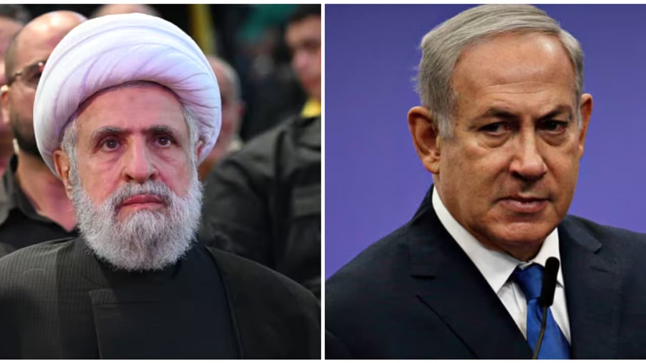 തല ഉയർന്ന് തന്നെയെന്ന് ഹിസ്ബുല്ല; ഇസ്രായേലിനെതിരെ 'ദൈവിക വിജയ'മെന്ന് നഇം ഖാസിം തല ഉയർന്ന് തന്നെയെന്ന് ഹിസ്ബുല്ല; ഇസ്രായേലിനെതിരെ 'ദൈവിക വിജയ'മെന്ന് നഇം ഖാസിം