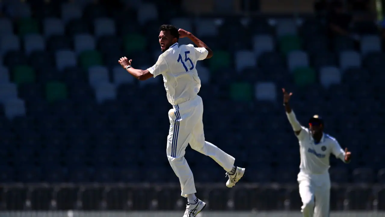 India A struggles against Australia A on Day 1 of unofficial Test India A struggles against Australia A on Day 1 of unofficial Test