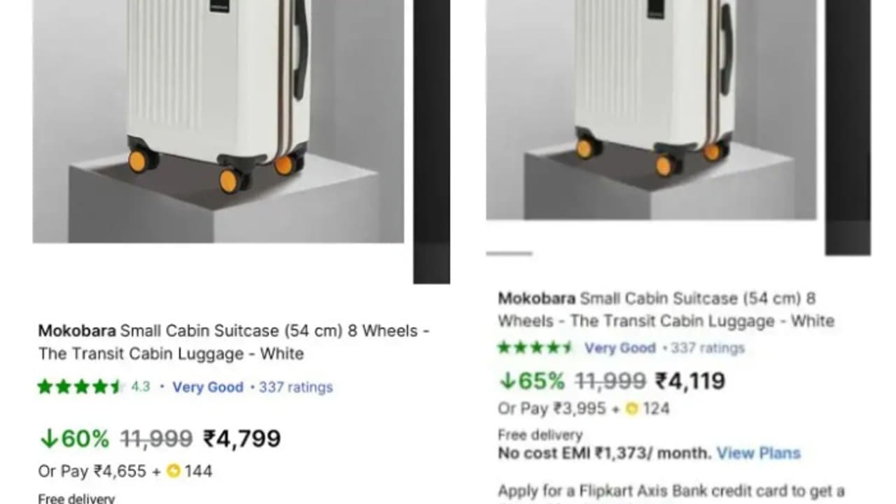 ഒരേ സാധനം, പക്ഷേ ഐഫോണിൽ നിന്ന് വാങ്ങുമ്പോൾ കൂടുതൽ വില? സ്ക്രീൻഷോട്ട് സഹിതം ആരോപണവുമായി ഉപഭോക്താവ് ഒരേ സാധനം, പക്ഷേ ഐഫോണിൽ നിന്ന് വാങ്ങുമ്പോൾ കൂടുതൽ വില? സ്ക്രീൻഷോട്ട് സഹിതം ആരോപണവുമായി ഉപഭോക്താവ്