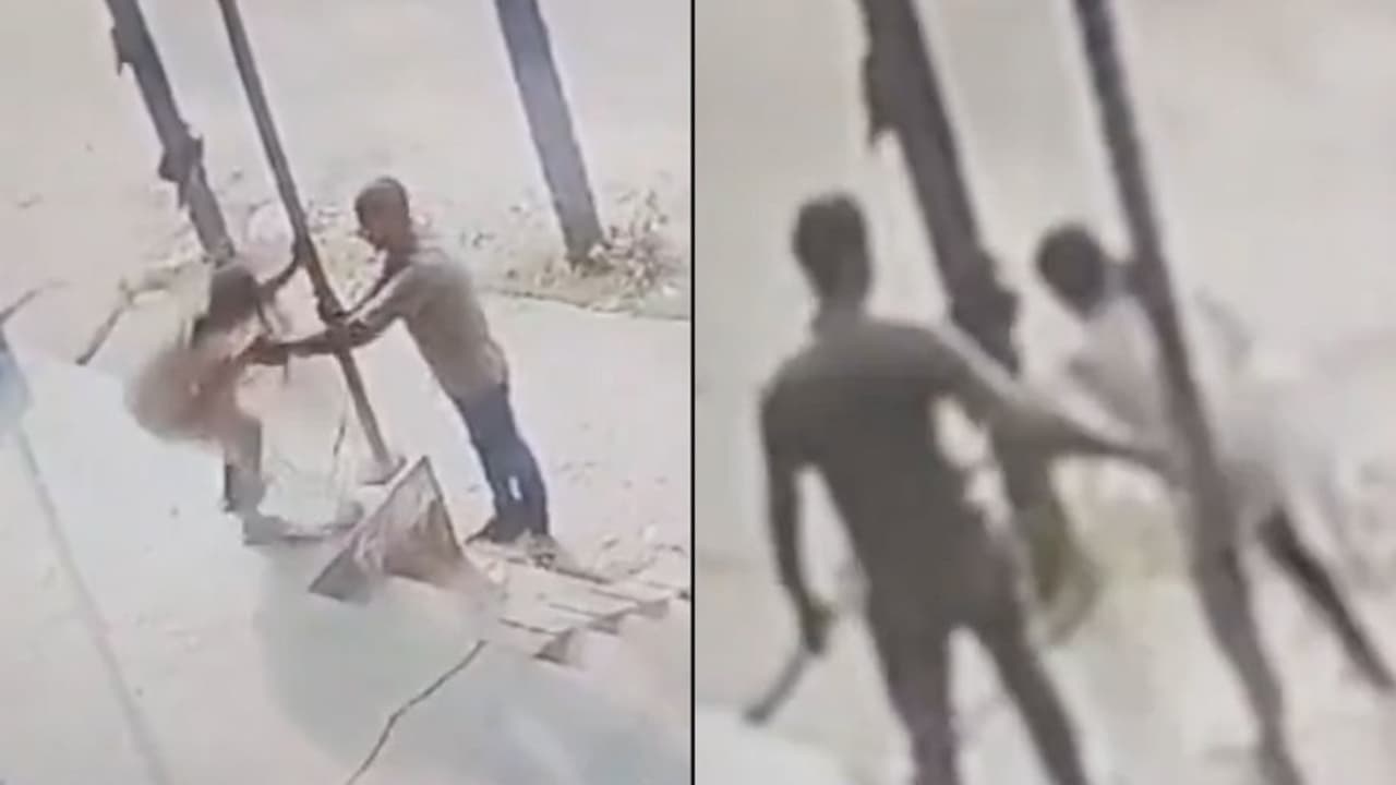 Caught on camera: Man gropes, forcefully hugs 12 year old girl returning from temple in UP's Meerut (WATCH) Caught on camera: Man gropes, forcefully hugs 12 year old girl returning from temple in UP's Meerut (WATCH)